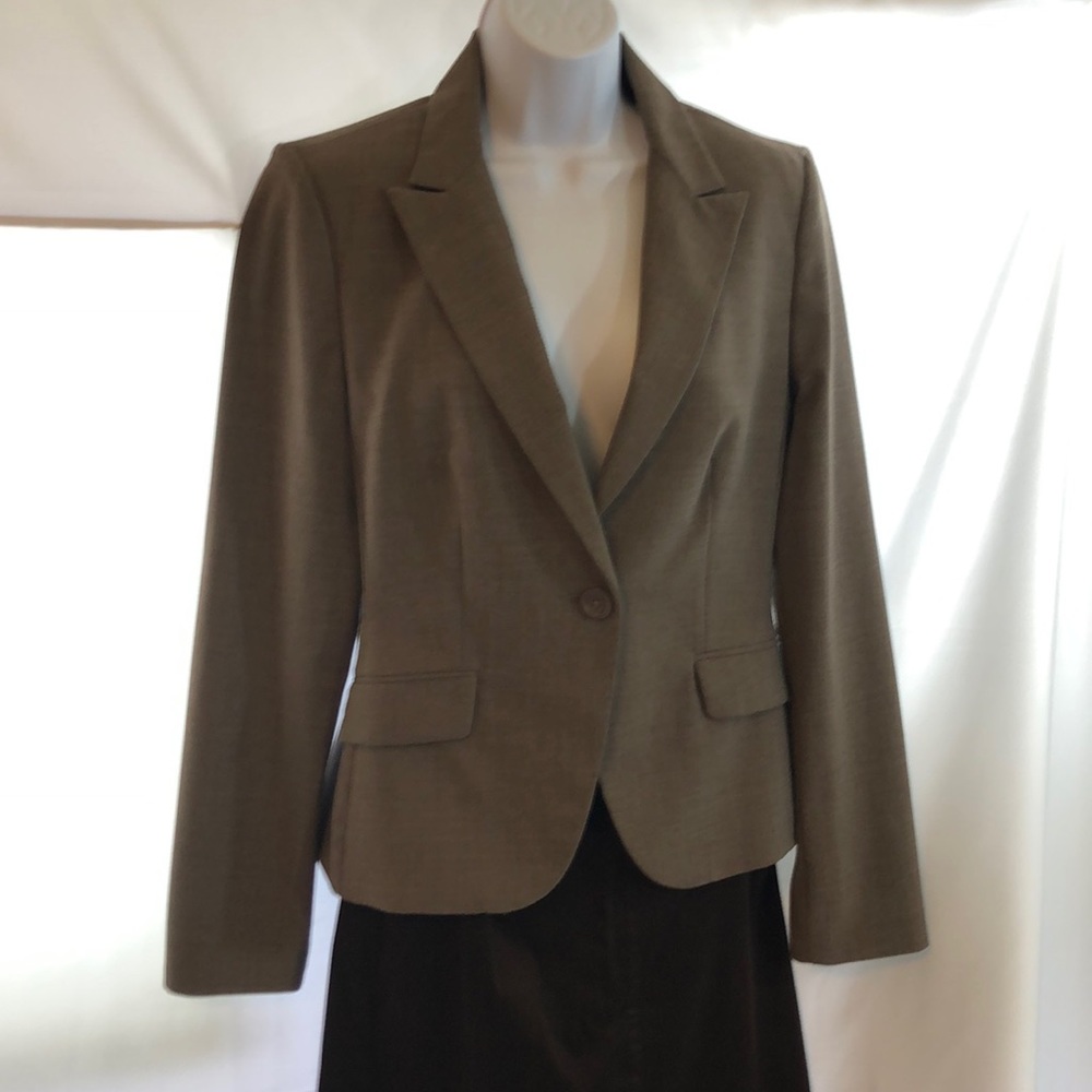 Express Design Studio 6 brown blazer